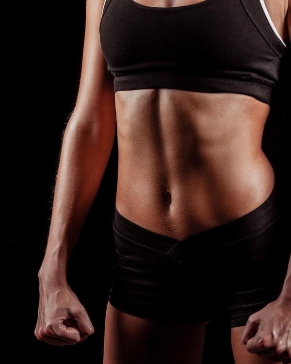 Toned midsection